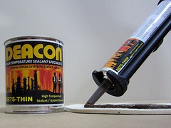 Deacon 8875-THIN (10.3 oz. Tube) High Temperature Sealant, 150°F to 1800°F