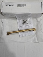 Kohler 25495-2MB Artifacts 7″ Cabinet Pull, Vibrant Moderne Brushed Brass