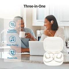 Language Translator Earbuds, Two Way Real time Translation Device in 150 Lang…