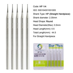 Wave Dental Round HP Carbide Burs Surgical Straight Handpiece Bur HP 8 6 4 2 10