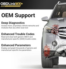 OBDLink MX+ OBD2 Bluetooth Scanner for iPhone, Android, and Windows