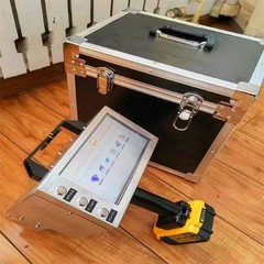 Handheld Dot Peen Marking Machine VIN Code Chassis Number Metal Printer 150*40MM