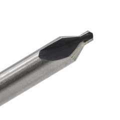 2PC 60° Center Drill 1mm 1.5mm 2mm 2.5mm 3mm 3.5mm 4mm 5mm 6mm lathe tool