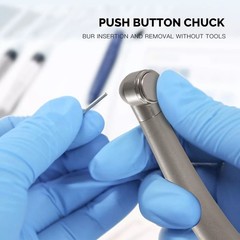 Dental Fiber Optic High Speed Turbine Handpiece 2/4H LED E-generator