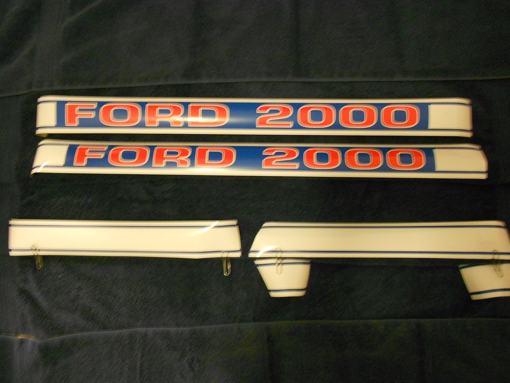 FORD Decal Set for Ford Tractor 2000