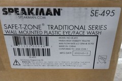 Speakman SE-495 13 In Bowl Dia 4.6 Max GPM Plumbed Eyewash Station