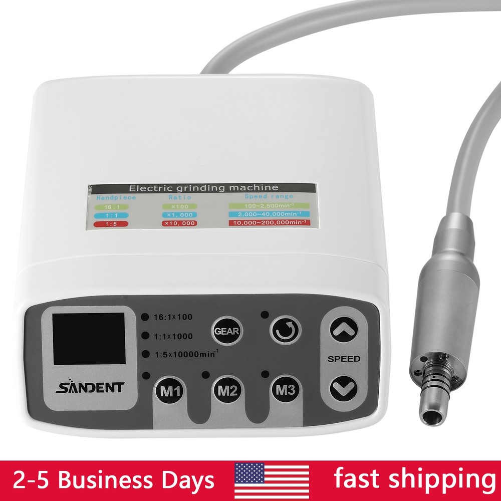 SKYSEA Dental Brushless LED Electric Micro Motor/1:5 Increasing Handpiece US