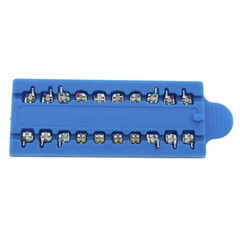 10 Kits MIM MINI Orthodontic Brackets Dental Metal MBT Roth 022 345 Hooks 5-5 OC
