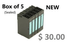 x5 / NEW (Sealed) Siemens 6ES7132-4BD02-0AA0 Digital Output Module QTY (5)