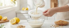 4 Pack Food-Grade Plastic Strainers, Filter Juice for Soybean Milk, Tea, Coffee,