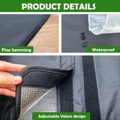 Bee Hive Wrap for Winter,3 Layers 600D Oxford Cloth Bee Box Comfort Protectiv…