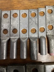 Large Lot Of 31 Compression Lugs Various Sizes