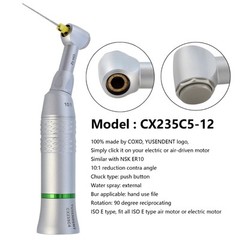 COXO Dental Endo Contra Angle Handpiece 10:1 6:1 Fit NSK E type CX235C5-12/1M
