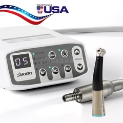 SANDENT Dental LED micromotor motor eléctrico/contra angulo 1:1/1: 5 aumento USA