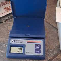 USPS Postal Service Max 10 LBS Digital Shipping Scale With Cord Tested NWB