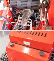 2645Lbs PRO-Dual-Levers 3-Pumps Auto-Self-Leveling Tracked 23HP Skid Steer EPA