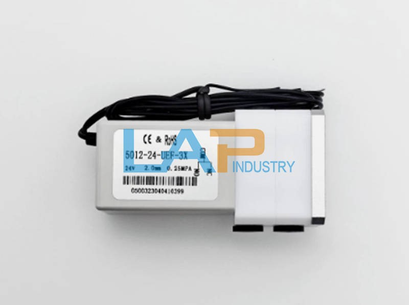 1PCS New Three way solenoid valve 5012-24-UEF-3X 24V 2.0mm 0.25MPA