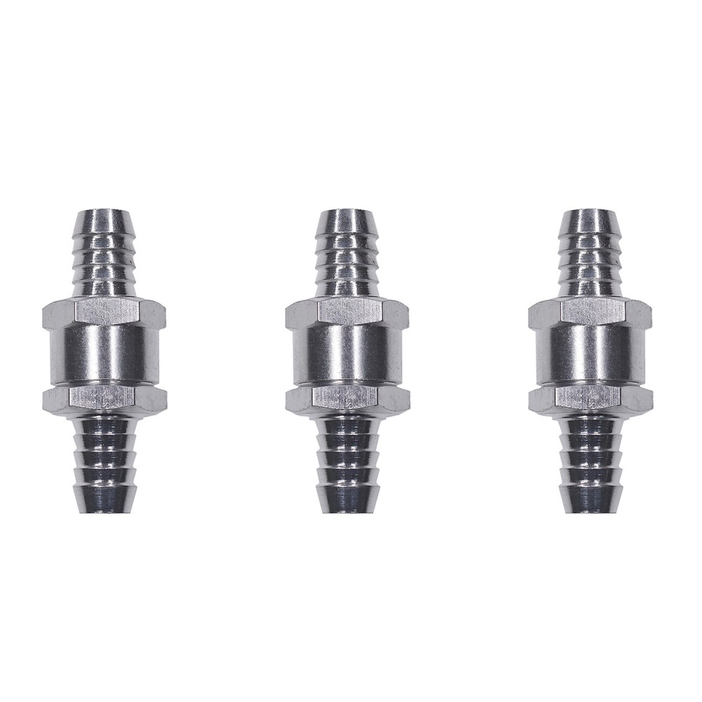 3pcs 10mm 3/8″ Non-Return One Way Air Fuel Oil Check Valve Diesel Gas Chrome