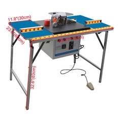 110V Automatic Woodwoking straight line/curve Edge Banding Machine With platform