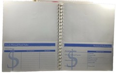 Vintage Duo-Tang Home Helpers Organizer Lot Insurance Tax Medical Filing Binders