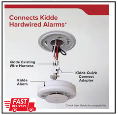 Quick Connect Wiring Adapter for Hardwired Smoke and Detectors Free Ship NEW