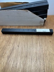 1″ Square X 11-3/4″ Black ABS Plastic Square Bar Stock USA Sealing PS-ABSB-132