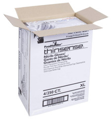 FoodHandler 103-TS18-CLR Thinsense Nitrile XL Gloves Clear (Case of 1000)