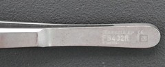 AESCULAP FB402R DeBakey ATRAUMATA Forceps, Serrated, Straight, 7-7/8″