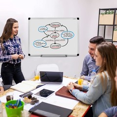 36 X 24 inches Magnetic Dry Erase Board with Aluminum Frame, Whiteboard