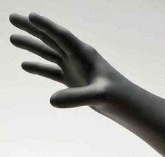 NitriDerm® Ultra Black Nitrile Exam Gloves Small – 100CT