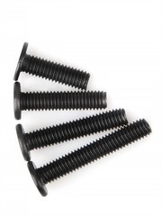Black 304 Stainless Steel Torx Socket Utrathin Flat Head Screws M2 M3 M4 M5 M6