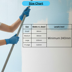 2000 Pcs, Blue Nitrile Powder-Free Disposable Gloves Small 3 MIL Finger-Textured