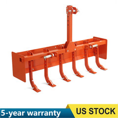 55″ Box Blade for Tractor Heavy-Duty 3 Point Hitch Box Scraper For Cat 0 & Cat 1