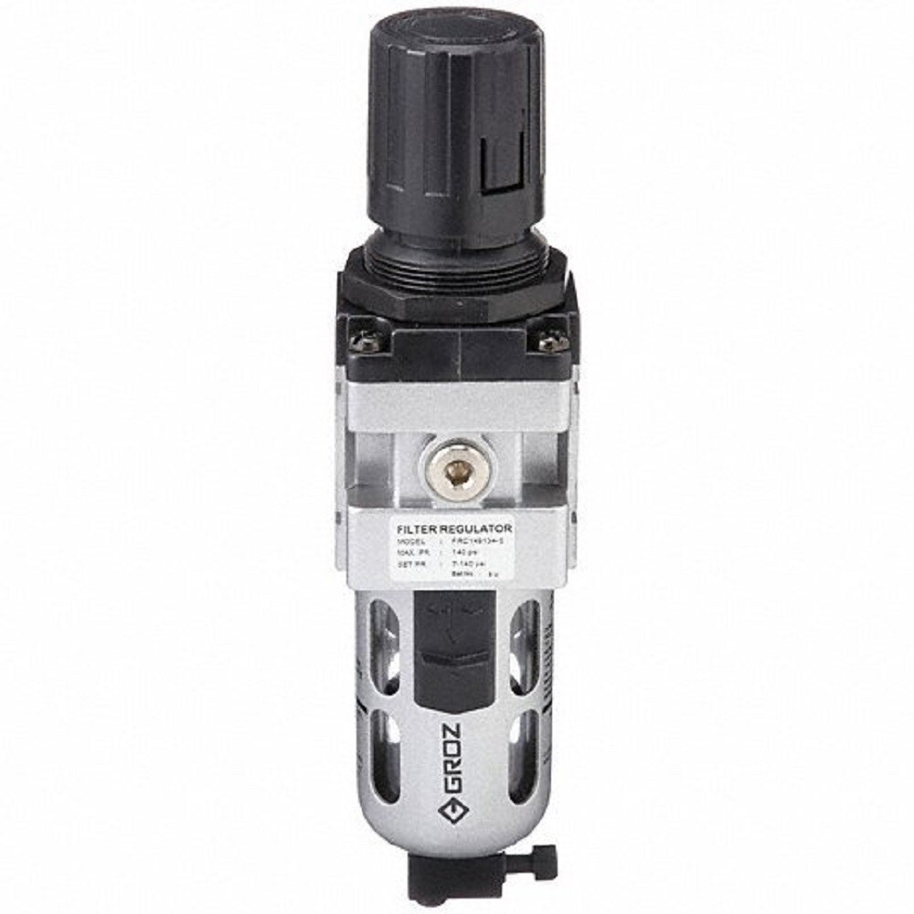 Groz FRC149134-S 1/4″ NPT 40 micron Filter Regulator Combination –