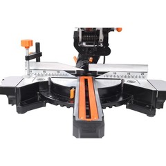 10in Single Bevel 2 Speed Sliding Miter Saw,5000/3200 RPM,3.5x13in Cutting