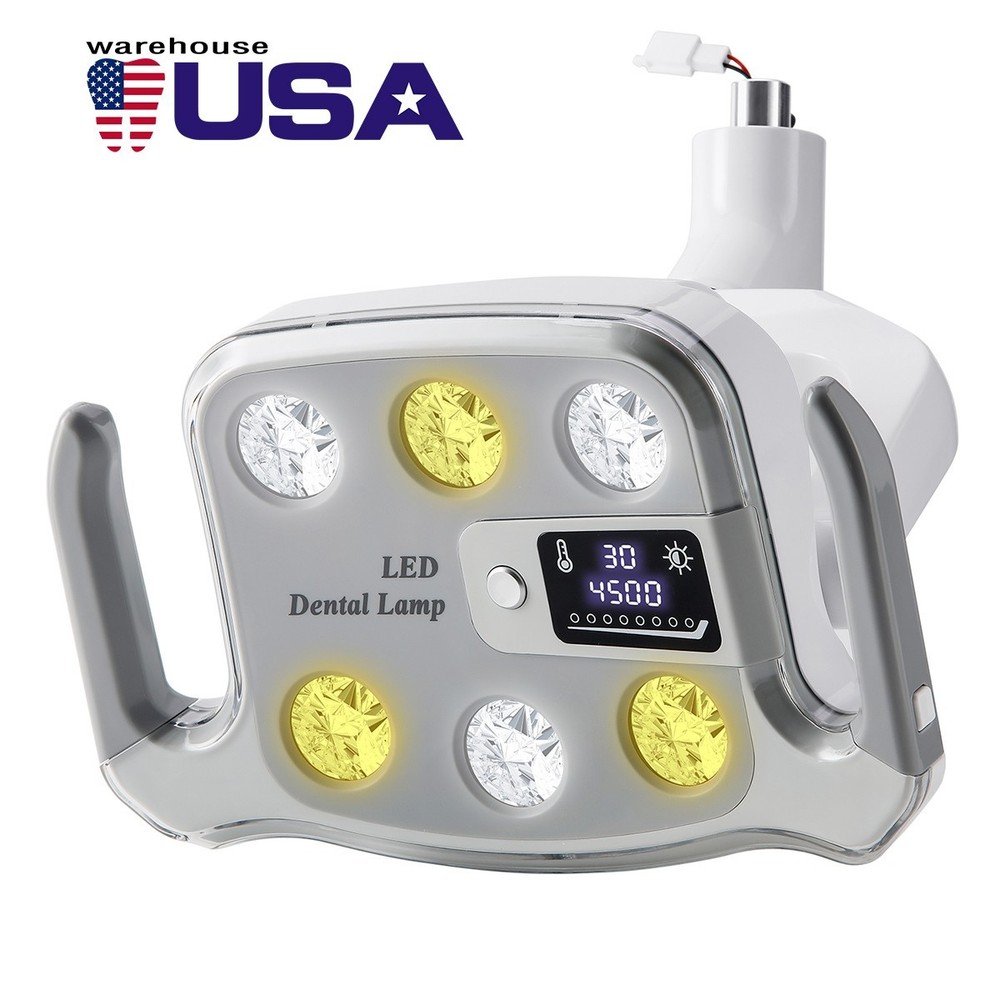 Dental LED Lamp Oral Lamp&LCD Display F Dental Unit Chair Adjustable Oral Light