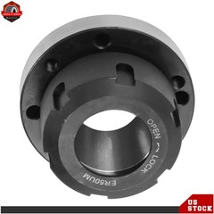 Precision ER50 100mm Collet Chuck Lathe Tool 7 Holes for CNC Engraving Machine