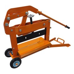 Paving Tool Walkway Bricks Splitter Cutter w/Wheels 0-15.7in Cutting Width