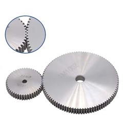 Spur Gear Module 1 Steel C45 Gears with 12 14 16 18 20~150 Teeth C45 Steel Gear