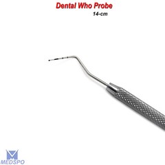 Who Probe Periodontal BPE Marking Color Coated Ball Tip Lab Dental Instruments