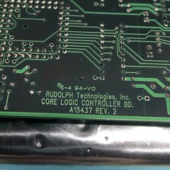 Rudolph Technologies A15438 Core Logic Controller Board 2, PCB, CU, 148611