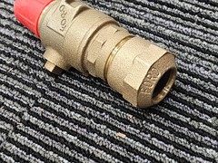 Ford 3/4 CTS NL Stop Brass Ball Valve, 5-3/8 in. Overall Length