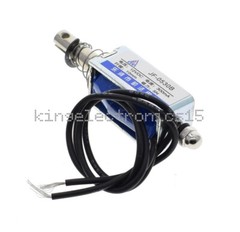NEW JF-0530B DC12V 300mA 5N/10mm Pull-Push-Type DC Solenoid Electromagnet