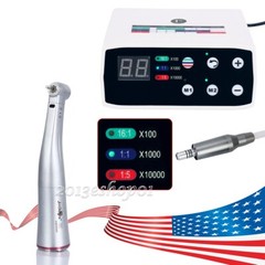 Dental Brushless LED Electric Micro Motor+ 1:5 Increasing Fiber Optic Handpiece