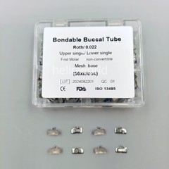 200 Pc Dental Orthodontic 1st Molar Tubos Bucales Mesh Base Roth 022 Buccal Tube