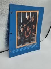 Vintage 2001 Claire’s Natural Boy Band Blue Duotang Folder VERY RARE!