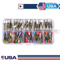 200 Pcs Dental Nylon Polishing Flat Latch Polisher Prophy Brush Disposable