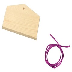 Artec Ema (Wooden Votive Plaque) Craft Kit
