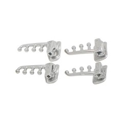 Dental Orthodonti Bondable Tube Molar Roth/MBT 022 AUX hole Multifunctional hook