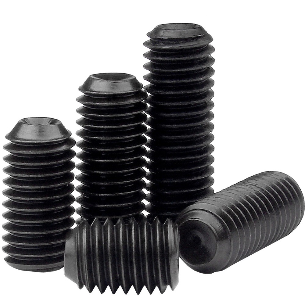 #10-24 – Cup Point Socket Set Screws Coarse SAE Alloy Steel Thermal Black Oxide